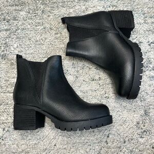 MIA Black Ankle Boots